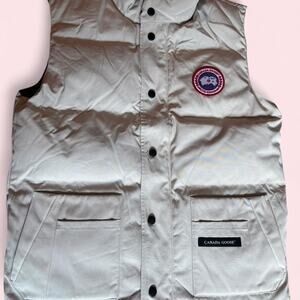 Canada goose cream vest canadagoose
